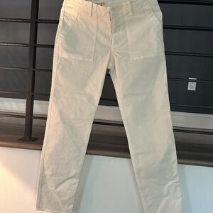 New never worn Nili Lotan Jenna pant in cream size 6